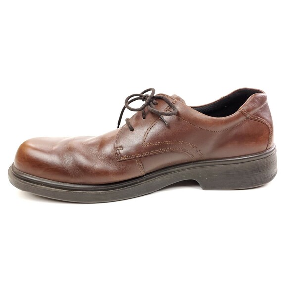ECCO Soft Mens EU 46 / US 12-12.5 Leather Oxfords Lace Ups Casual Comfort Shoes main image 5